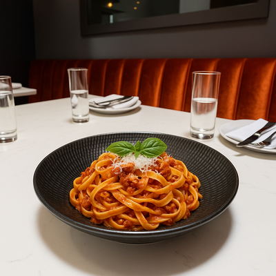 Fettuccini Bolognese