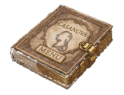 Casanova Menu